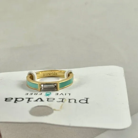 Stackable rings by Puravida. NWOT. On cards. All size 8 - Picture 5 of 6